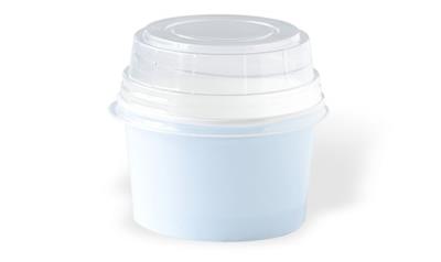 Dome Lid for 5.4 and 7.8 oz. Paper Gelato Cups - Gelato Paradise