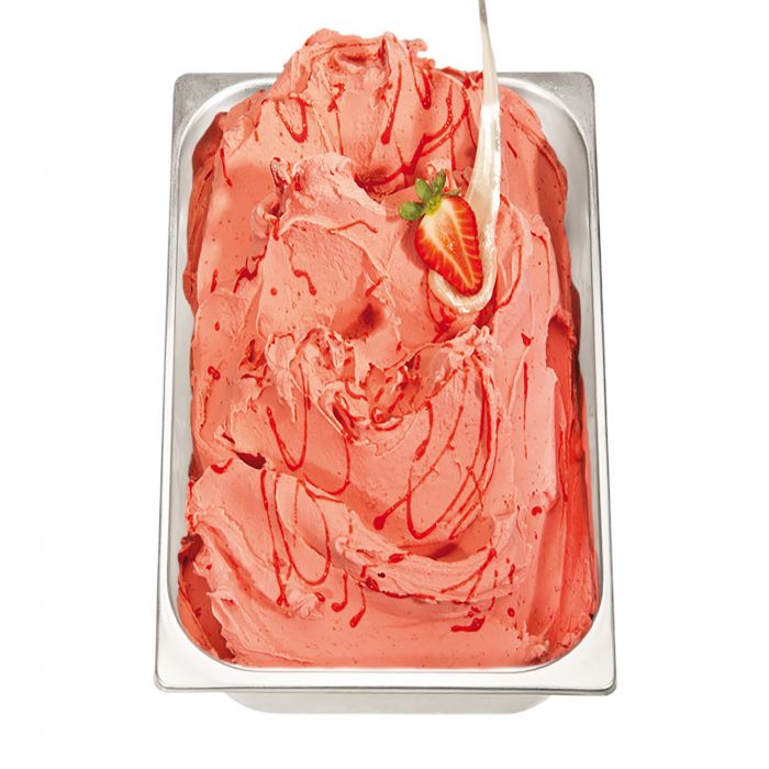 PreGel - Strawberry Flavor Paste (3kg) - Gelato Paradise