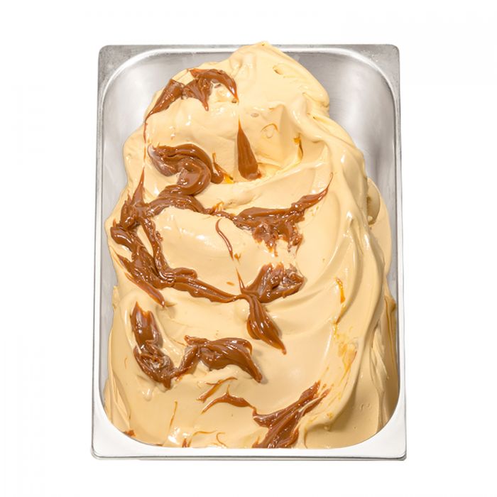 PreGel - Caramel Flavor Paste (6kg) - Gelato Paradise