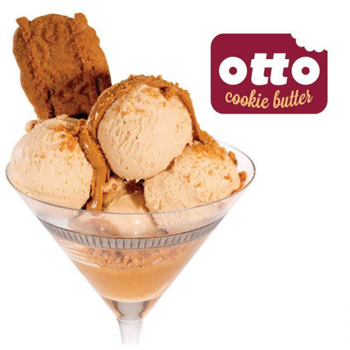 PreGel - Otto Cookie Butter Variegate (3kg) - Gelato Paradise