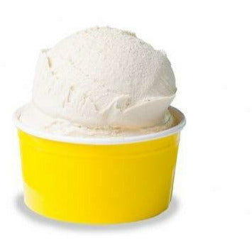 Paper Gelato Cups 5oz (Yellow, White) - Gelato Paradise